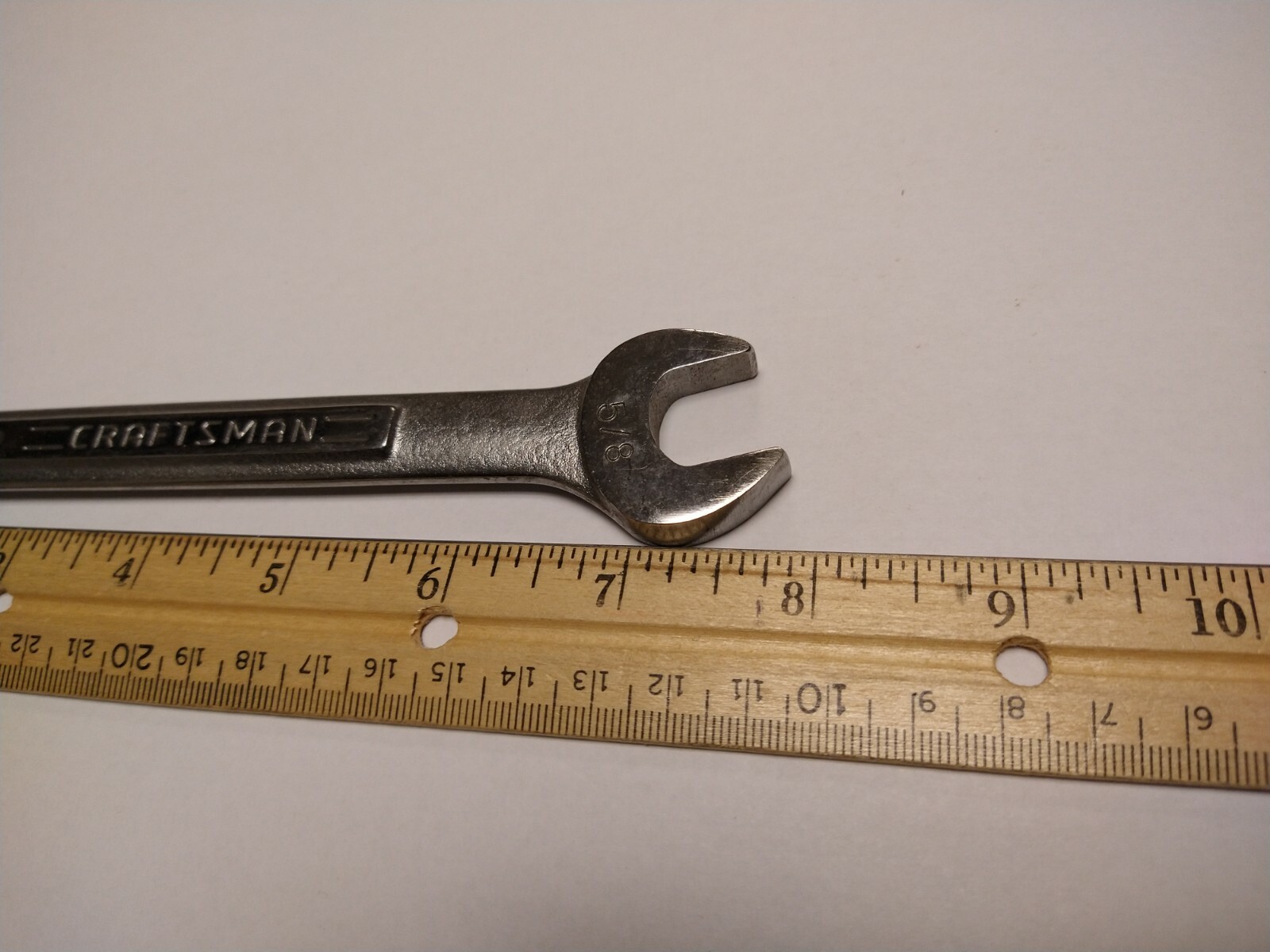 Craftsman 5/8In. Combination Wrench SAE Vintage VA 44697 USA