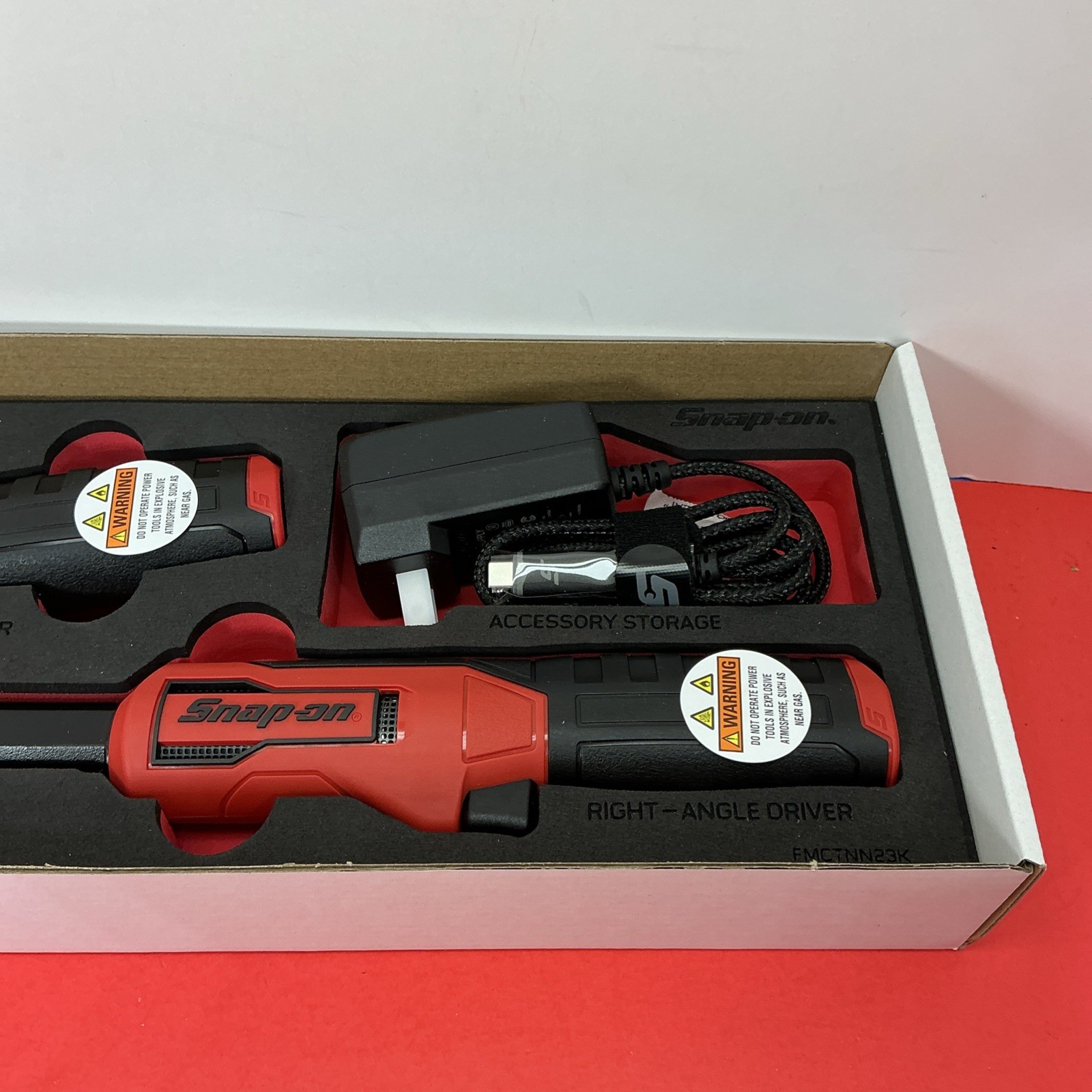 NEW Snap On Tools CTNN2Q3KF Nano/Axcess Tool Kit Red Foam New 1/4drive 2pc