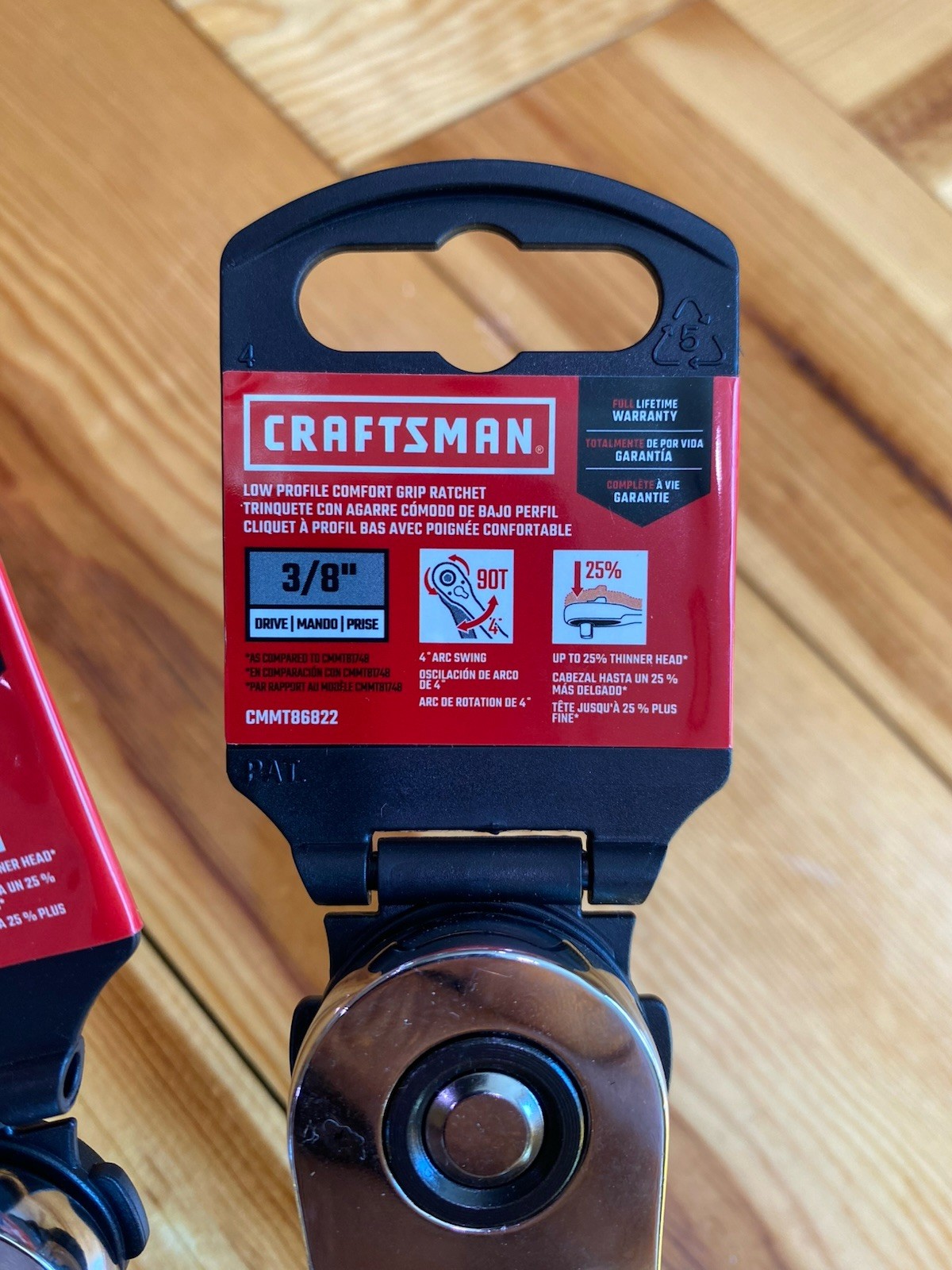 CRAFTSMAN 1/4 & 3/8-inch Drive 90 TOOTH CMMT86822 & CMMT86721 – Ratchet
