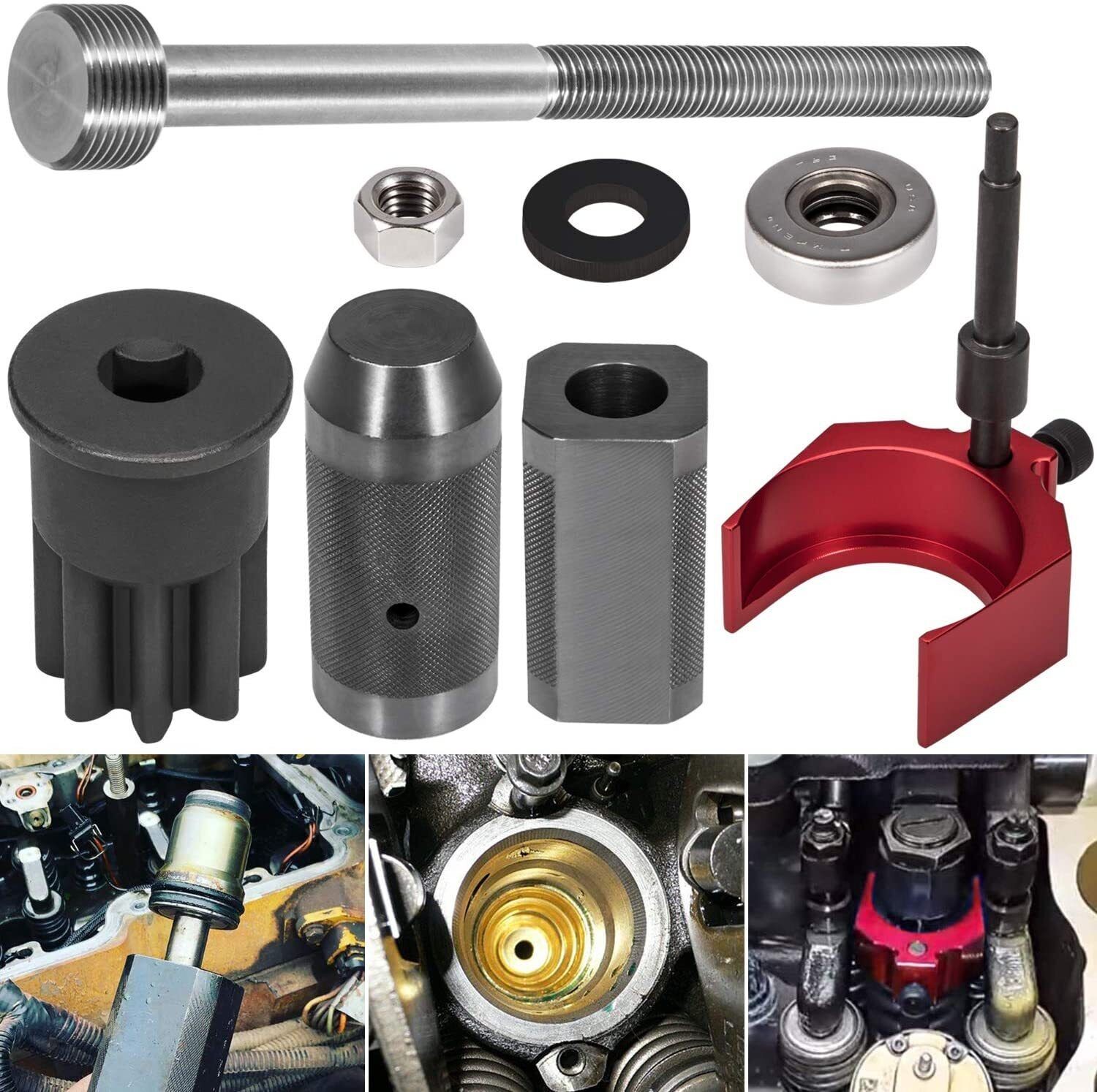 Injector Sleeve Remover Installer Set,Injector Height Tool+Engine Barring Socket