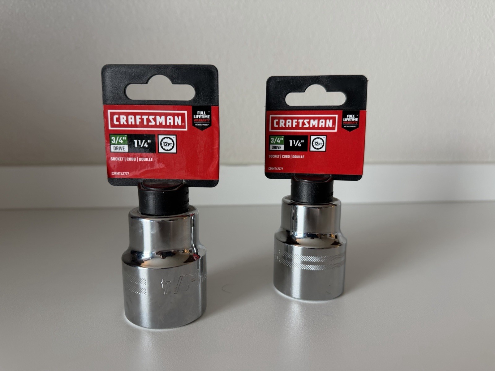 CRAFTSMAN3/4-in Drive Standard (SAE) 1-1/4-in Shallow Socket