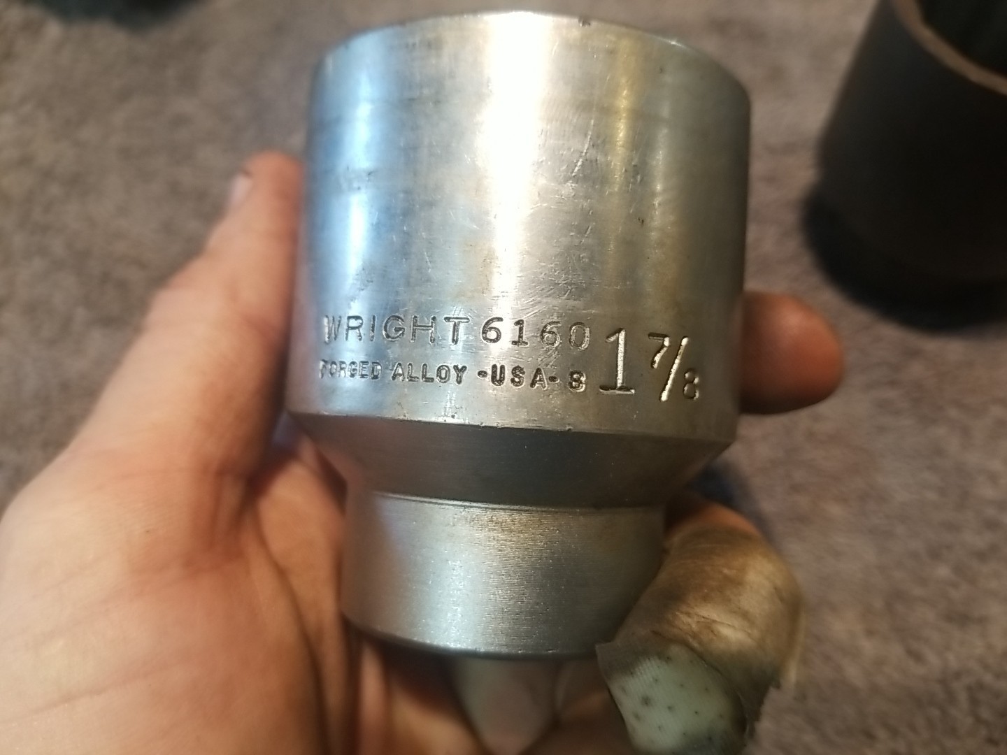 Vintage Wright Tools 3/4″ Drive 12pt 1-3/16″ 1-3/4″ 1-7/8″ 1 13/16″ 2″ Made USA