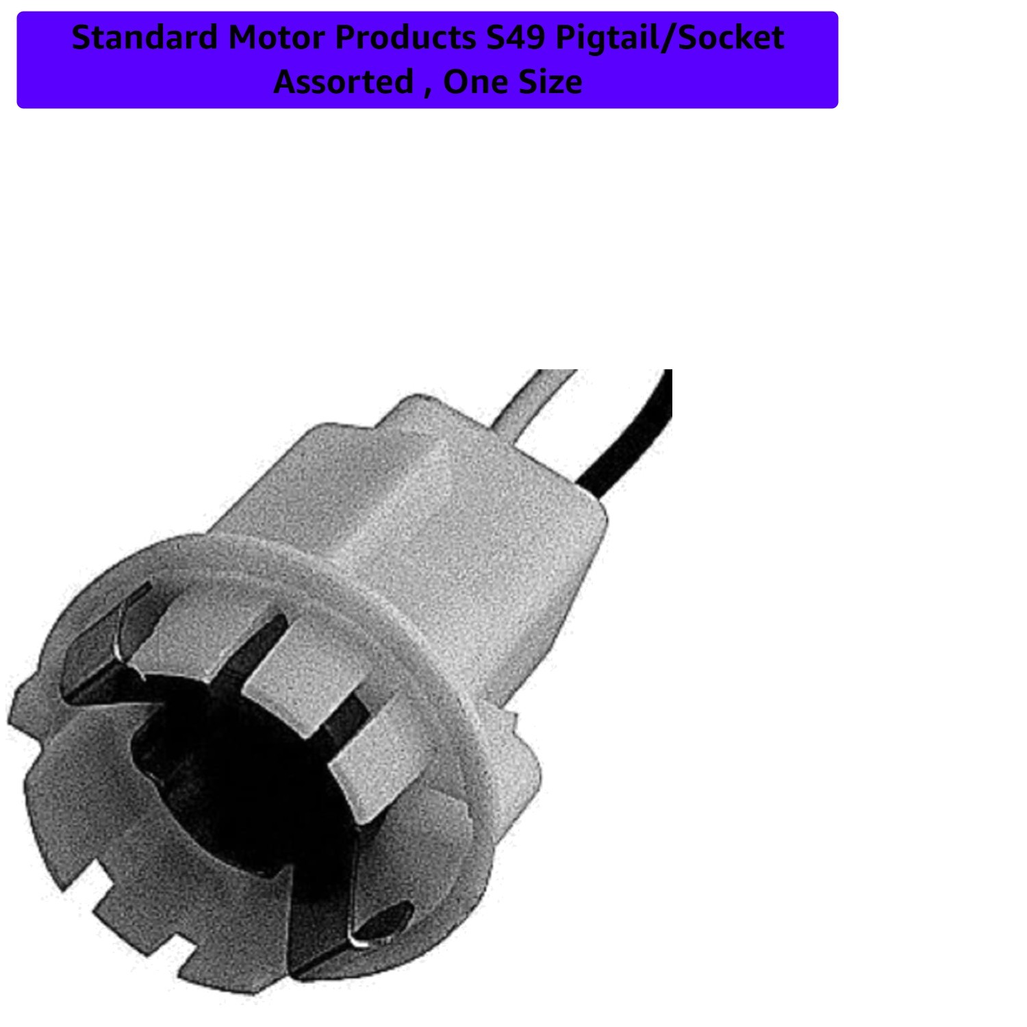 Pigtail/Socket Assorted , One Size
