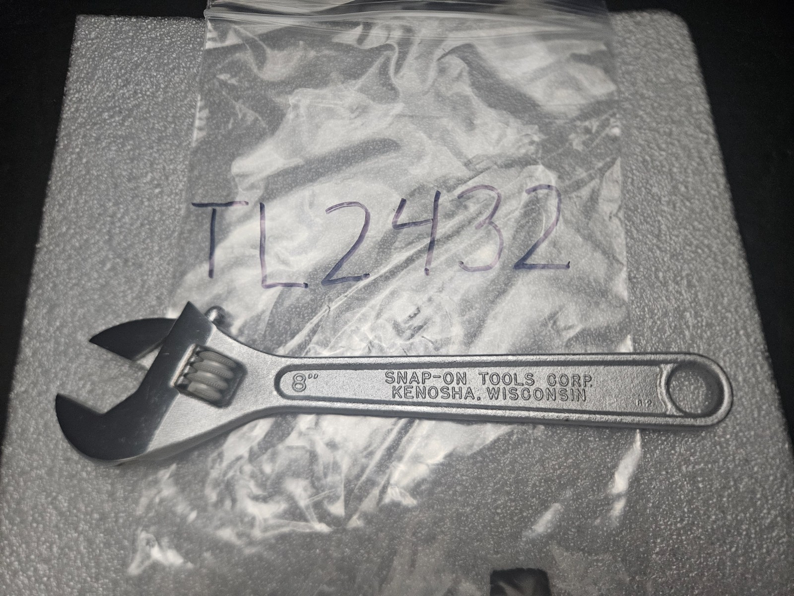 BLUE-POINT BY SNAP ON 8″ ADJUSTABLE WRENCH USA (TL2432)