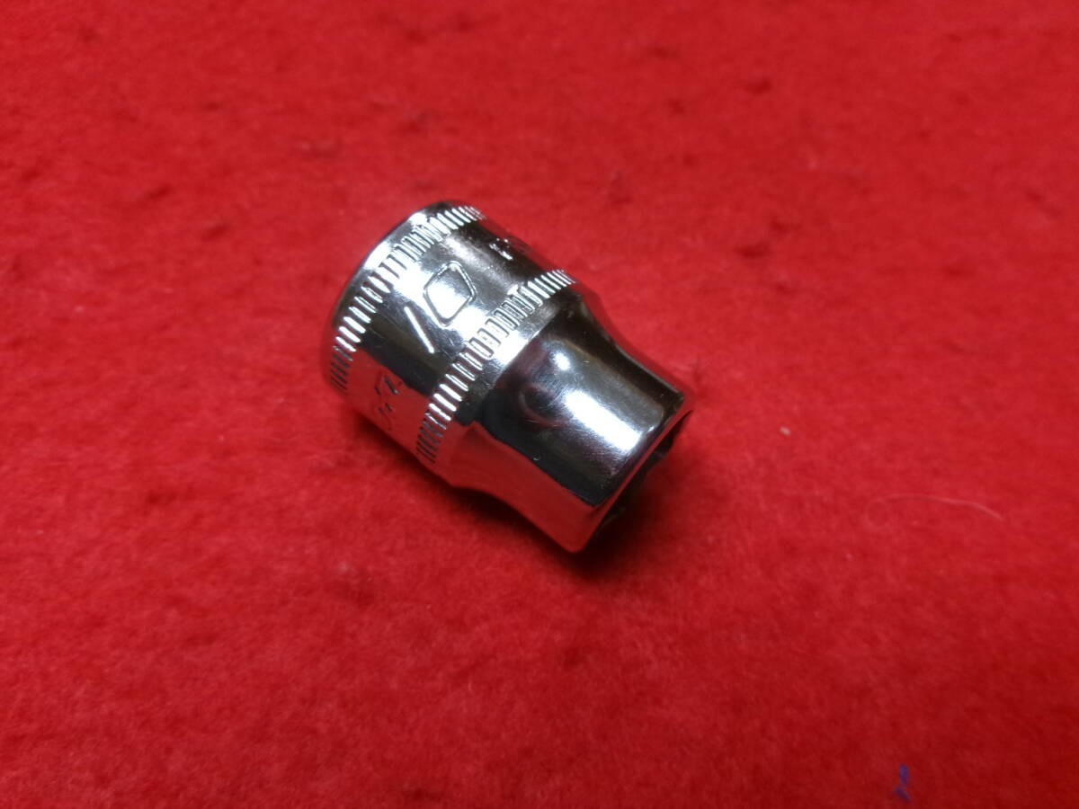 Snap-on FSM101 3/8″ Drive 6-Point Metric 10 mm Shallow Socket 23.8 mm Length