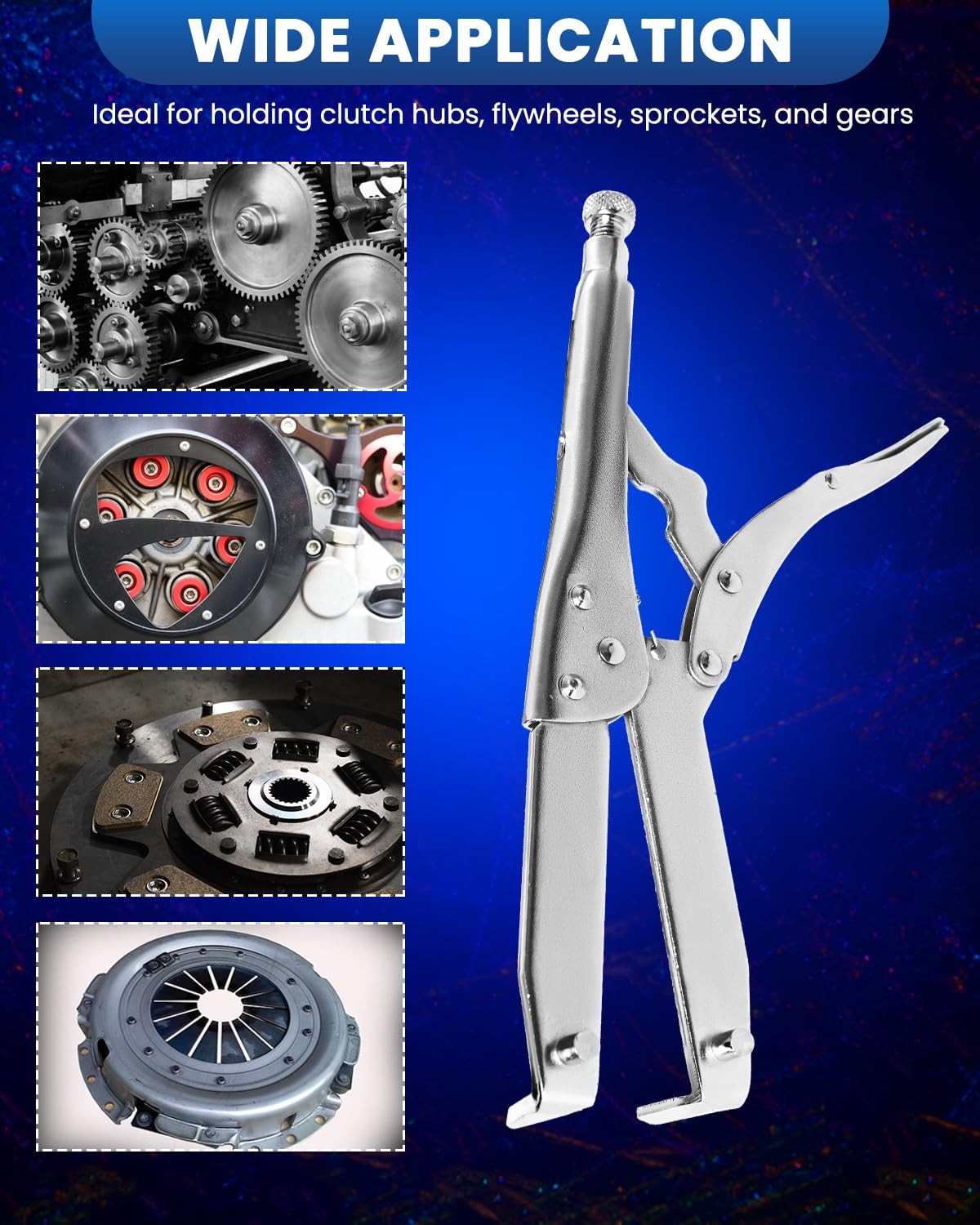 SIXIWANZI Clutch Holding Tool, Motorcycle Clutch Hub Basket Holder, Heavy Dut…