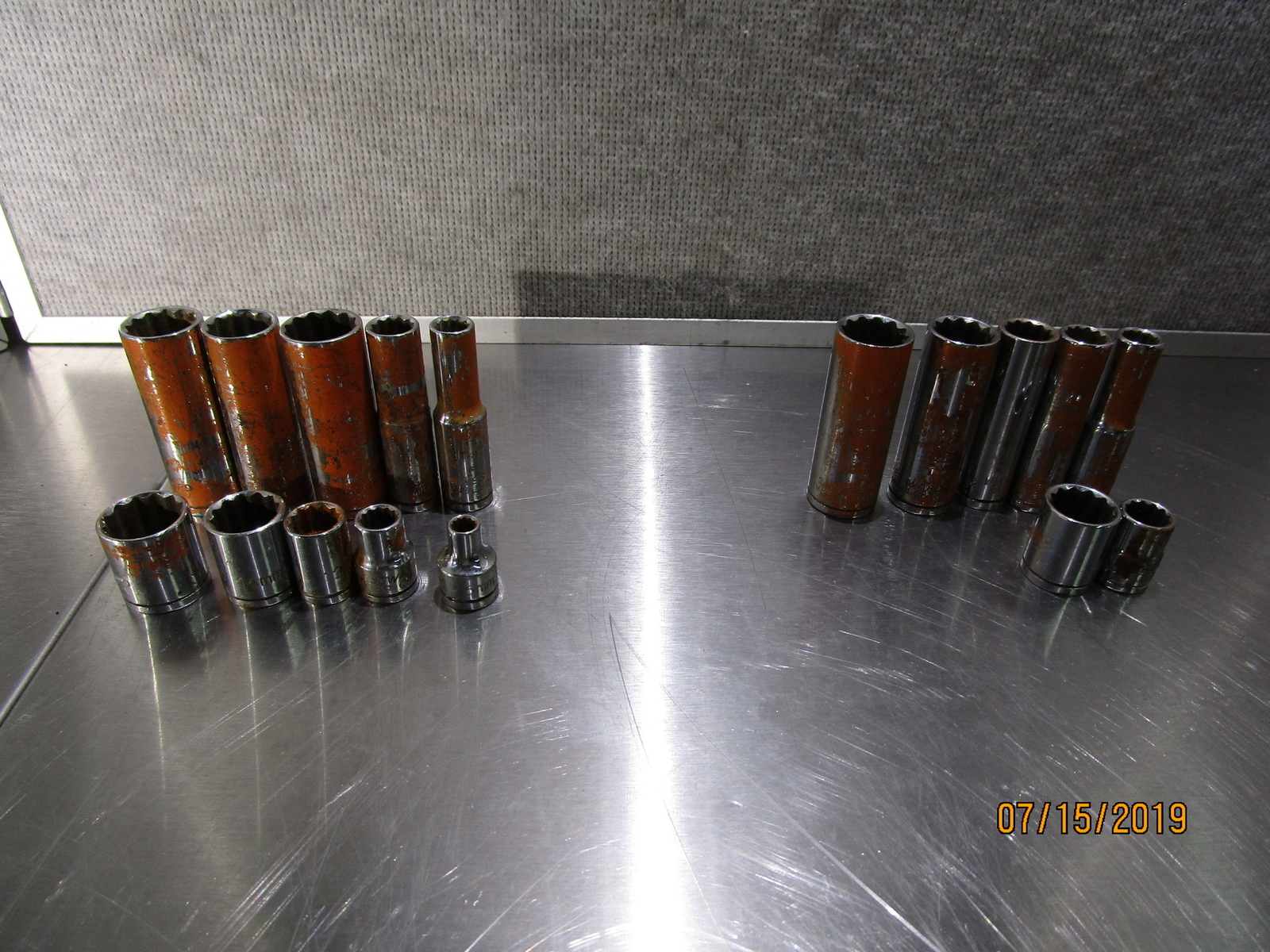 Misc Westward 3/8 Dr Metric and SAE Sockets – 17 Total Pieces