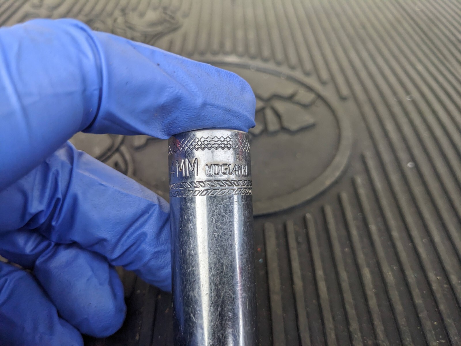 #bf249 MAC Tools MDG14MM Deep 14mm Chrome Socket 1/4″ Drive 6 Point Metric