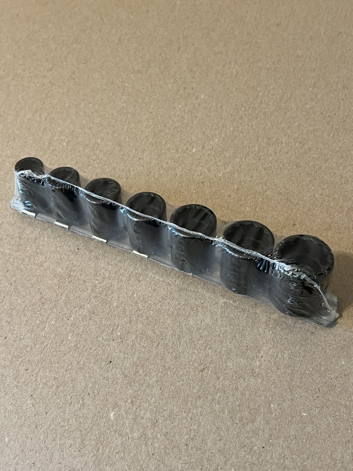 CAT/ Snap-On USA 3/8” Drive 7 Piece Impact Socket Set 12 Point SAE 3/8”-3/4”