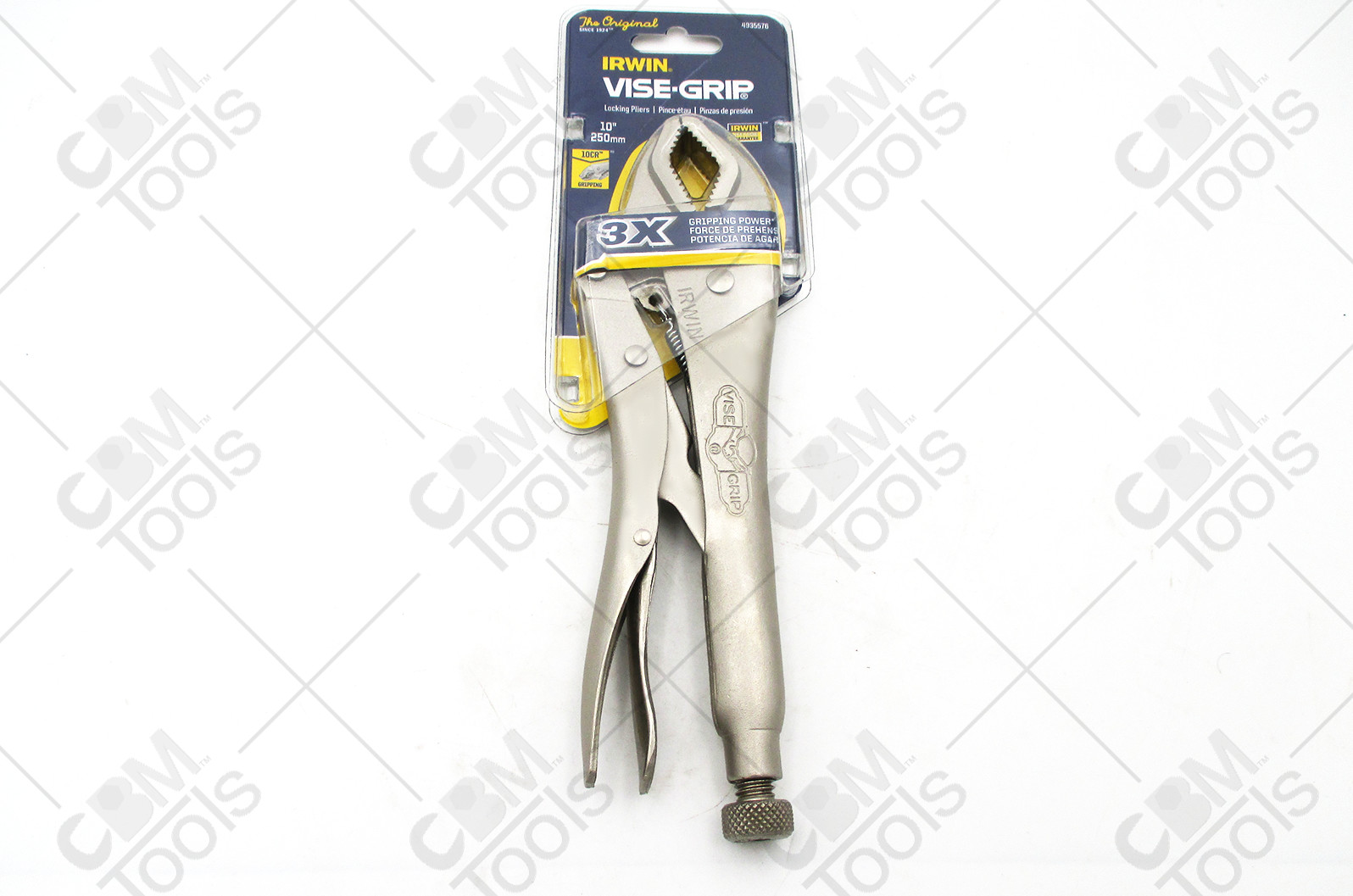 Vise Grip 10CR – 10″ Long Curved Jaw Locking Pliers 1-7/8″ Capacity