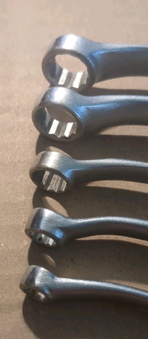 Vintage Craftsman Metric Double Box End Wrench Set 5pc 6mm-15mm -V-USA (Unused)