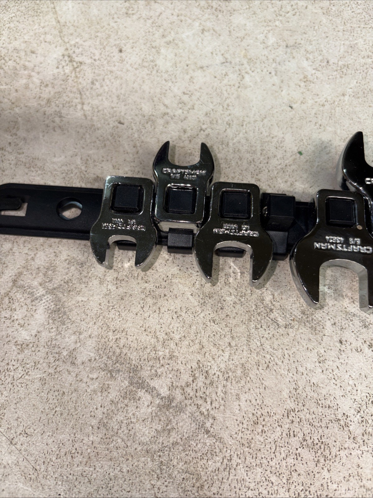 🇺🇸 Craftsman Tools -V- 3/8″ – 7/8″ Crowfoot Socket Set Lot Wrench Open End