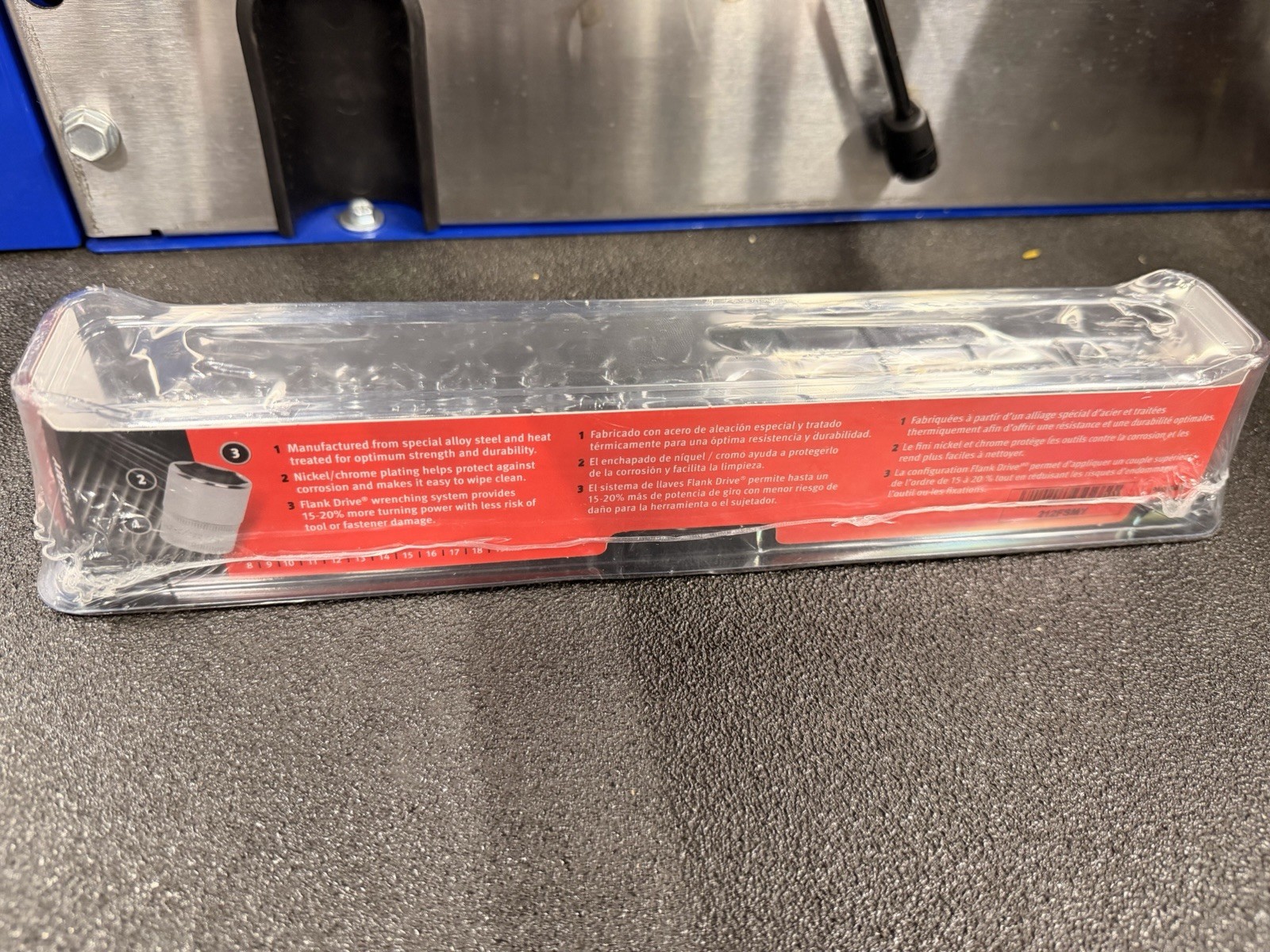 NEW Snap on 212FSMY 3/8″ drive 8 thru 19 mm 6-point Semi Deep Socket Set NEW