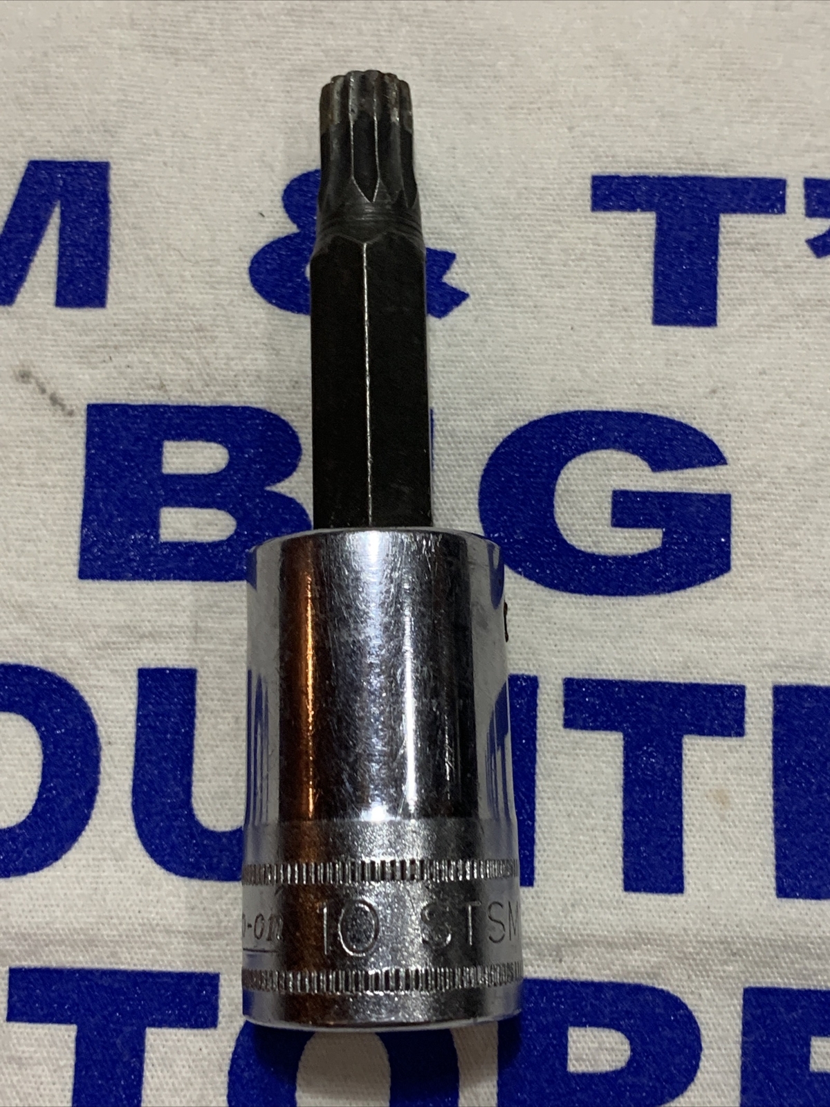 Snap-on 1/2″ Dr Metric 10mm Standard Triple Square Bit Socket Driver STSM10B