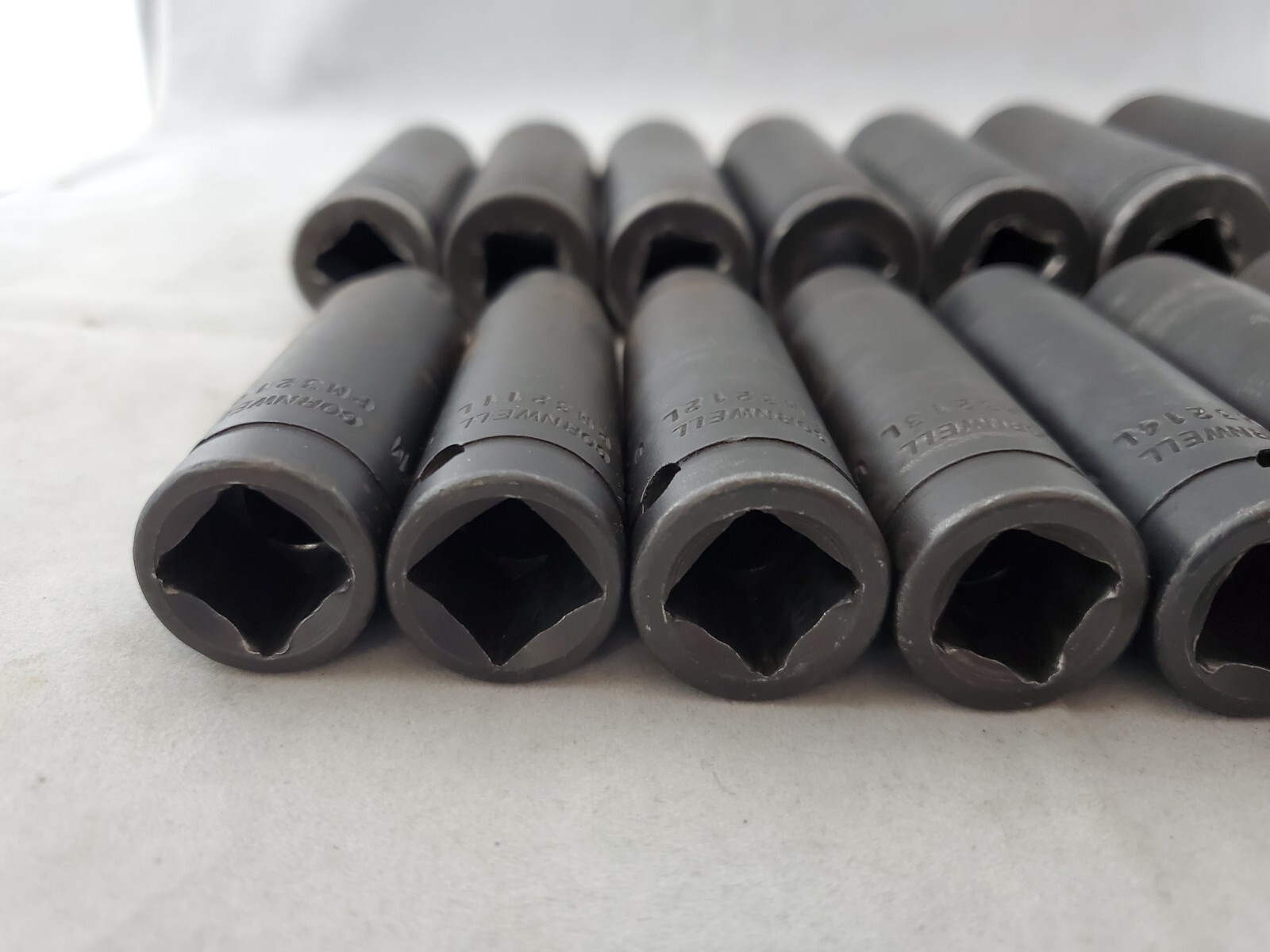 Cornwell STI3214LMSP, 14Pc Metric Deep Power Socket Set, 10-22mm & 24mm