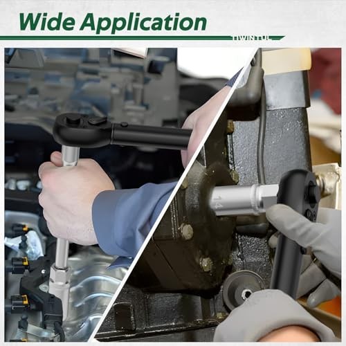 11-Piece Spark Plug Socket Set, 3/8″ Drive, SAE & Metric Sizes, Magnetic Tool &