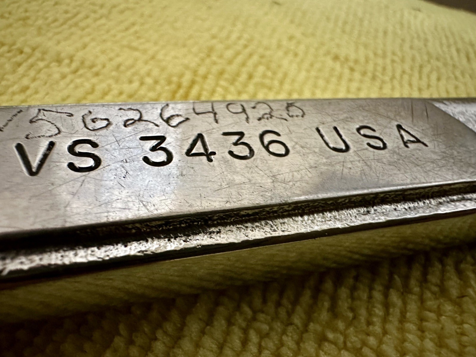SNAPON Double Open End Wrench 1 1/16” And 1 1/8”. VS3436.