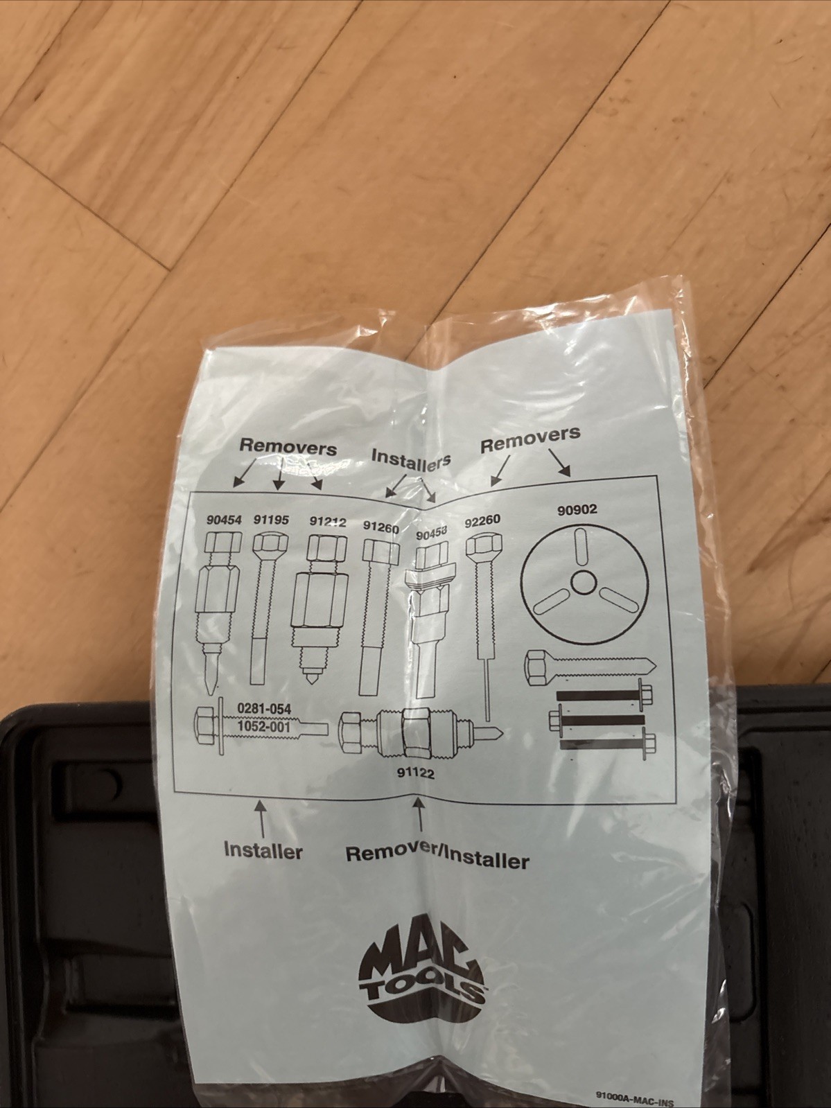 Mac Tools Deluxe A/C Clutch Hub Puller and Installer Kit AC20868