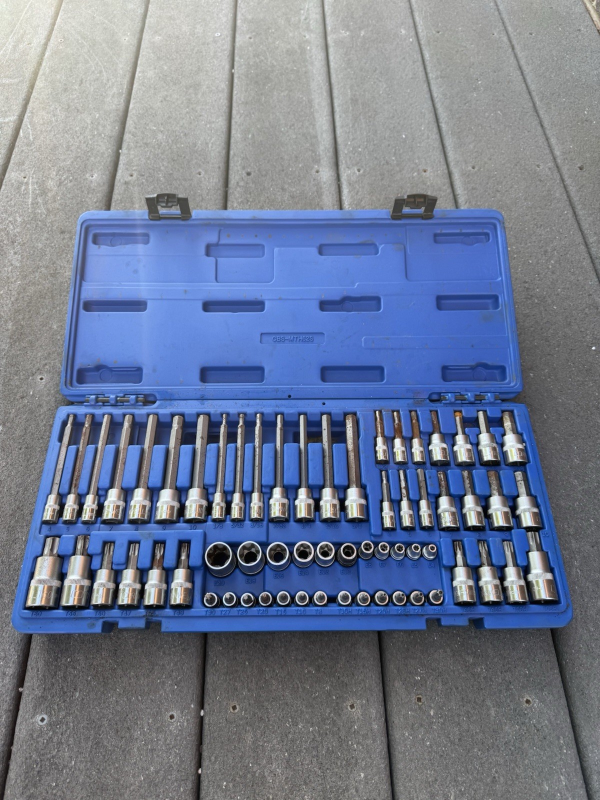 Cornwell Tools CBS-MTH62S 1/4″ Drive 62Pc Metric Super Duty Service Set SEE PICS