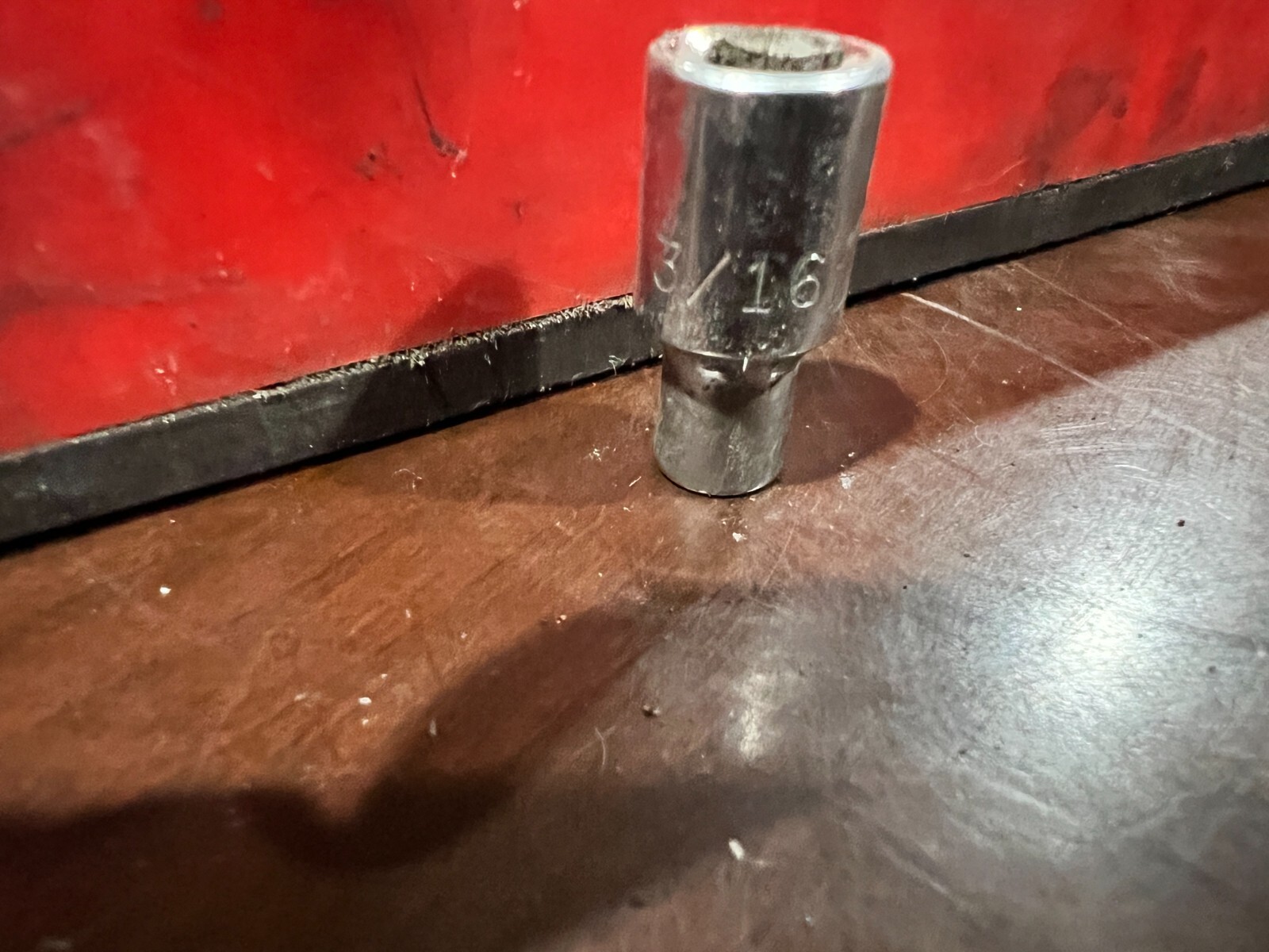 Mac Tools M66 3/16″ SAE Shallow Socket 1/4″ Drive 6 Point USA Chrome Finish