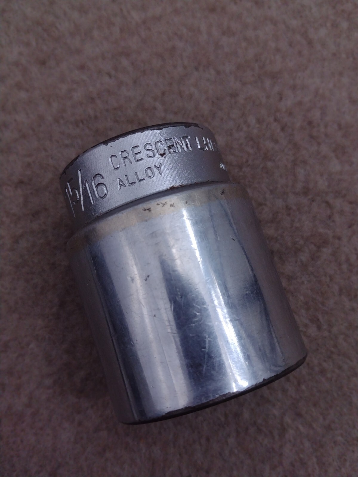 Crescent 1-5/16″ Socket 3/4″ Drive 12pt Shallow LH1242 Japan Made SAE Standard .