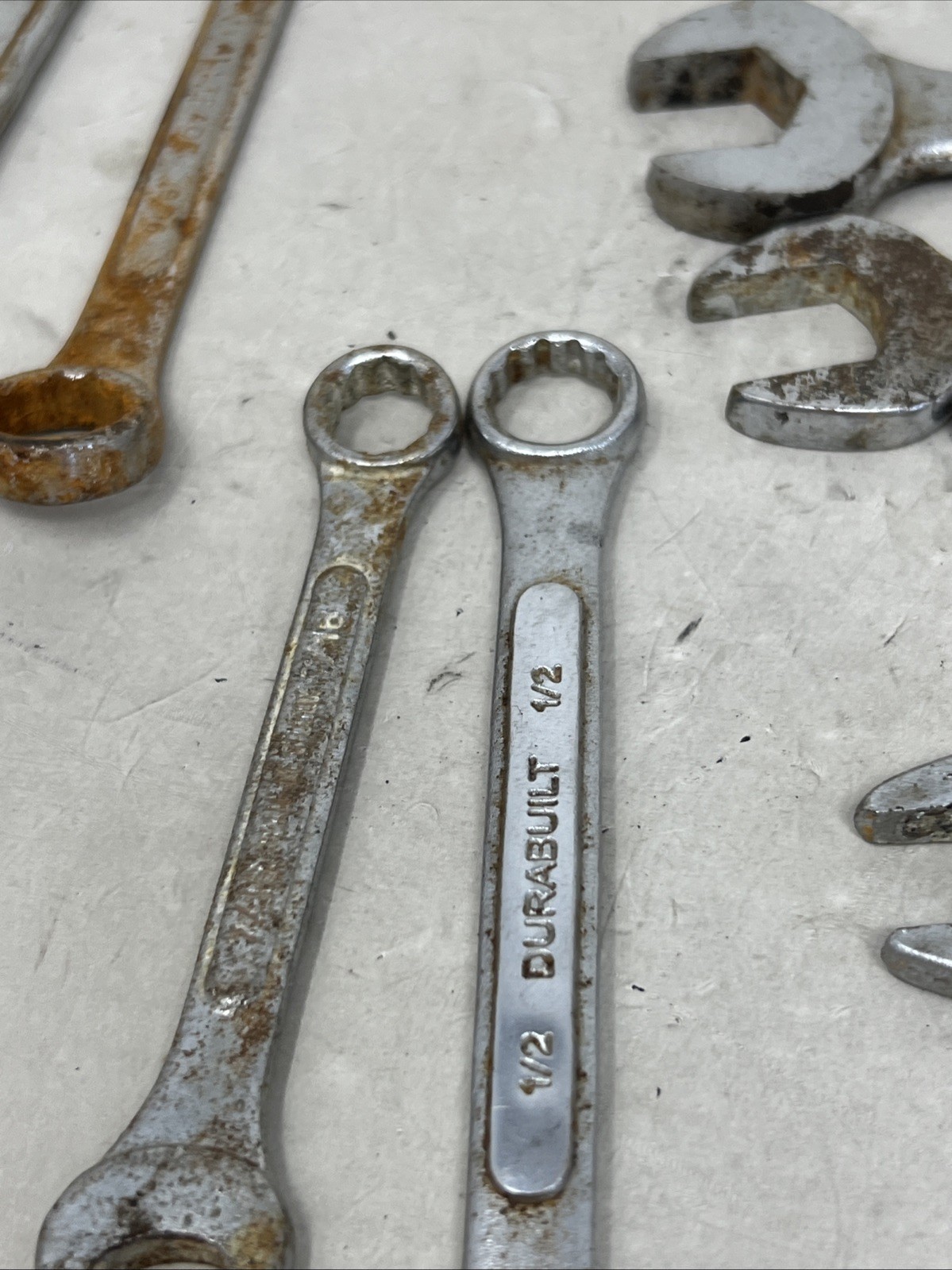 Mixed Lot of 25 Wrenches Pittsburg Durability Stanley Trades Pro