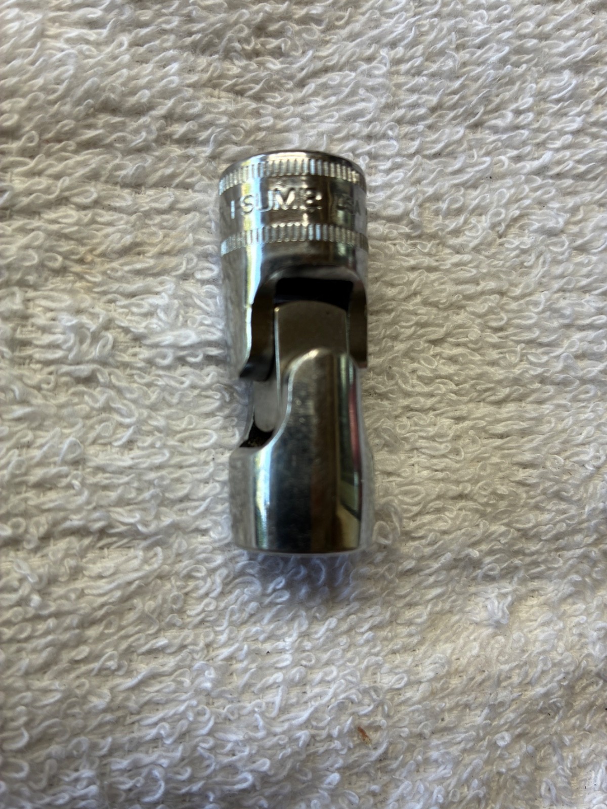 Snap On Tools USA 3/8 Drive Metric 12mm Shallow Universal 6pt Flex Socket