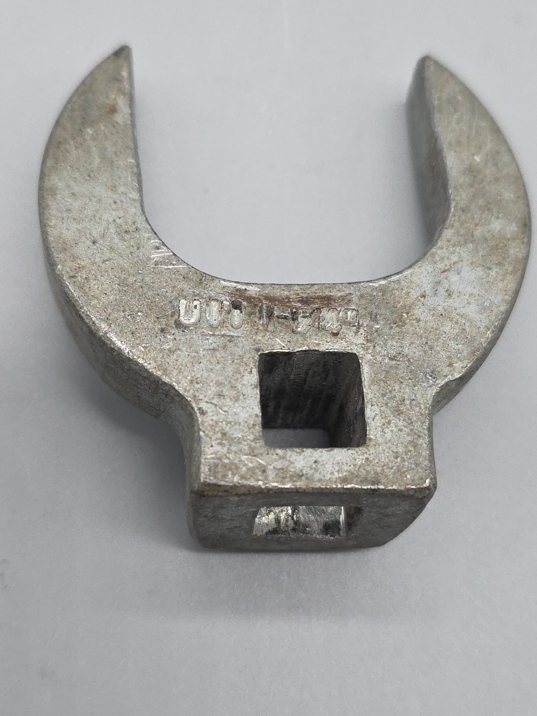UW 1-1/4Inch SAE Open End Crowfoot Wrench 3/8 Drive with Side Lock Hole USA