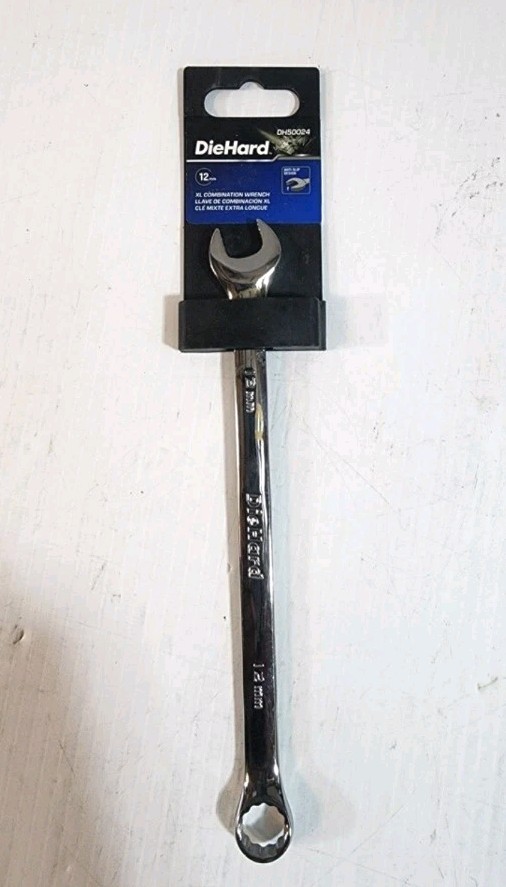 DieHard XL Combination Wrench 12mm DH50024 Automotive Repair Tool New