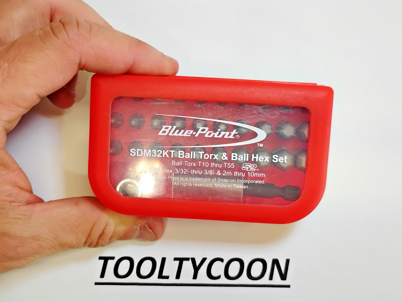 Blue Point TOOLS NEW Bit SET Ball Hex 32pc RED SDM32KT