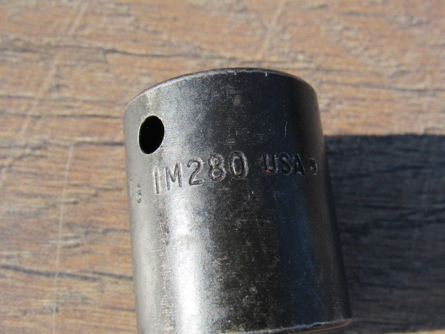 SNAP ON 7/8″ IM280 1/2″ DRIVE SHALLOW IMPACT SOCKET 6 PT IM 280 UNDERLINE LOGO