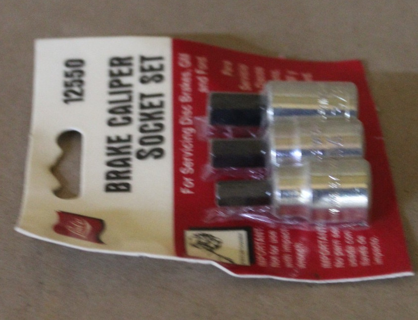 LISLE 12550 BRAKE CALIPER SOCKET SET