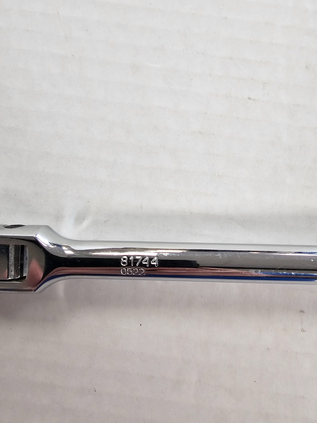 Kobalt 81744 3/8″ 72 Tooth Flex Head 18″ Long Quick Release