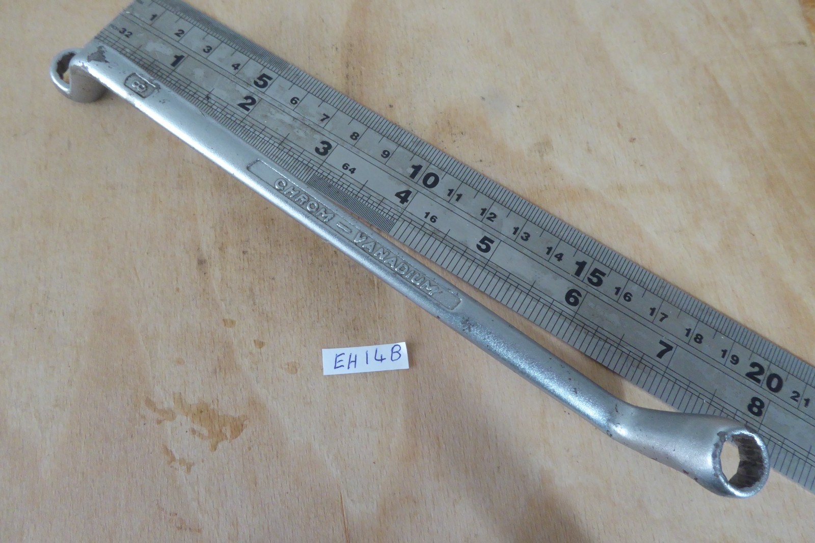 ELORA 110 8 X 9mm cranked ring spanner made in West Germany