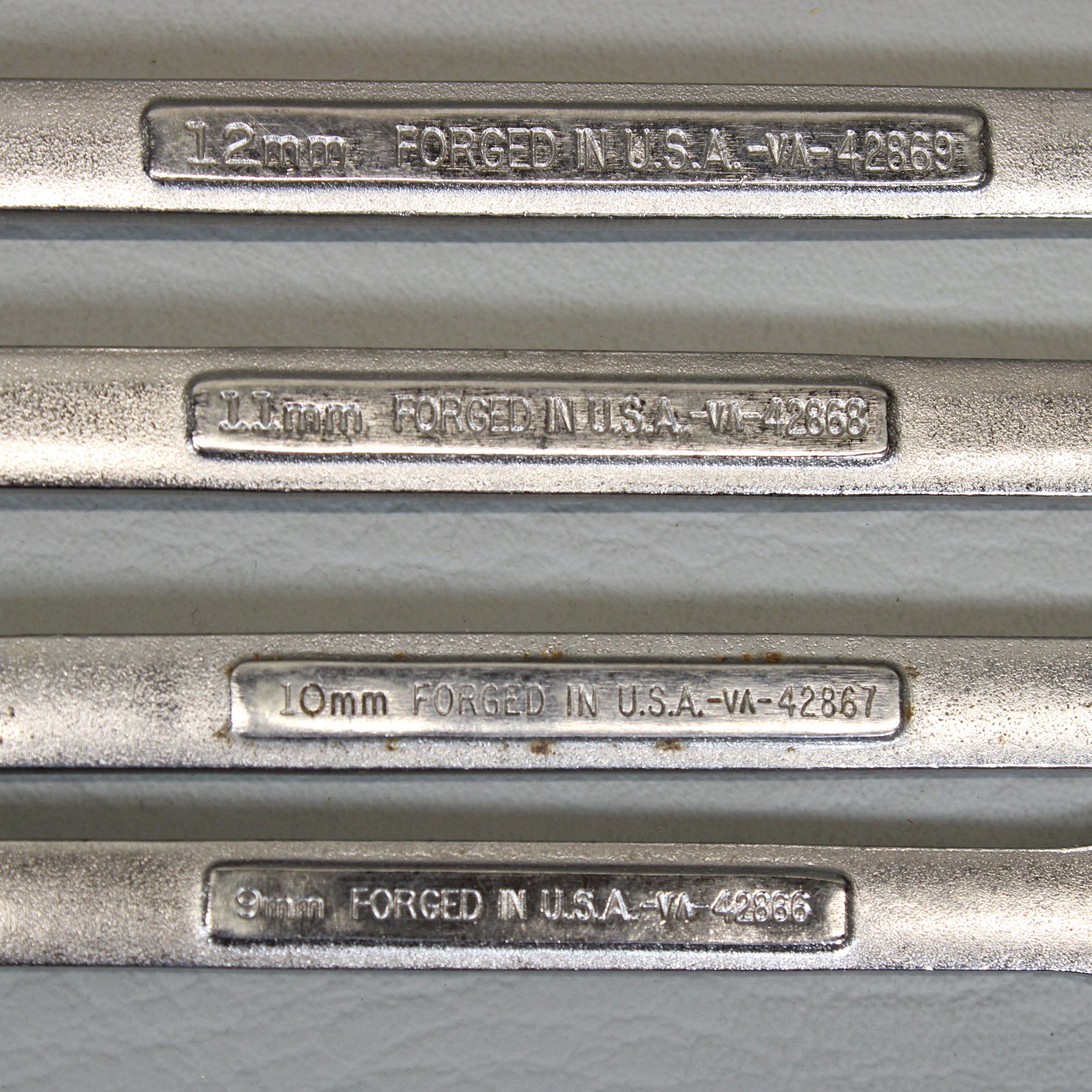 Craftsman 12pc 6 Point Metric Combination Wrench Set (7-18mm) Made in USA