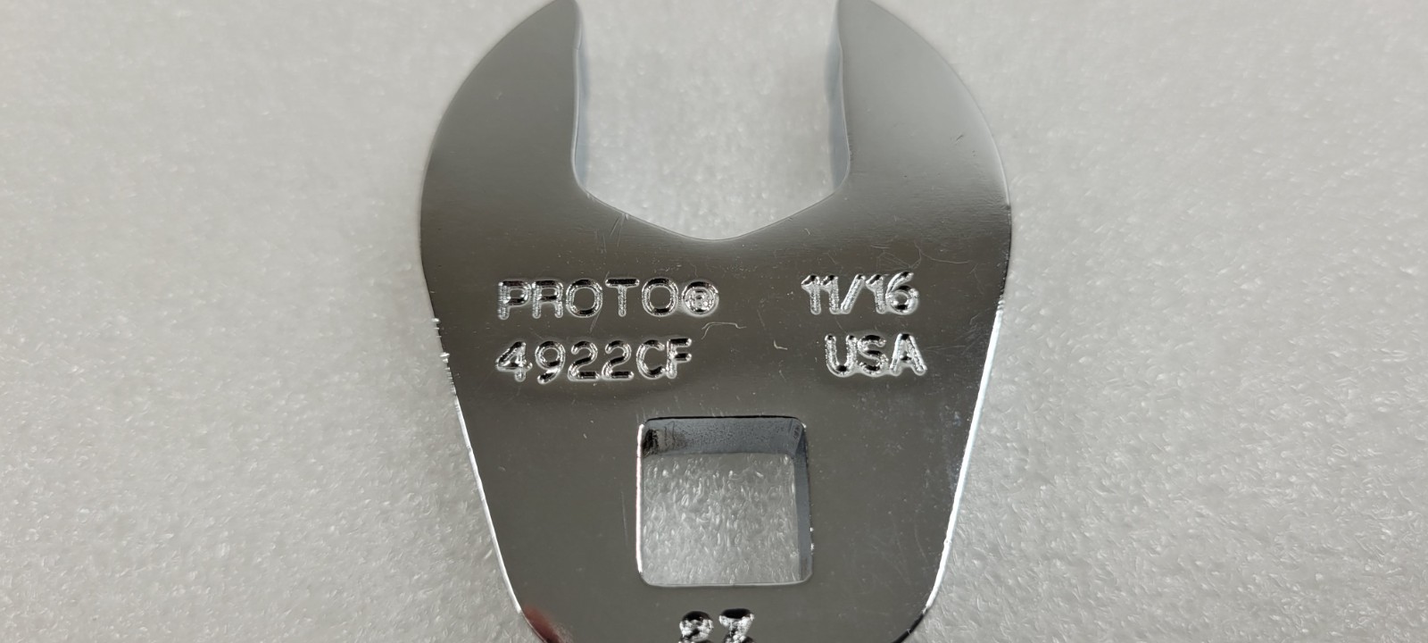Proto Crowfoot Wrench 11/16″ Open End 3/8″ Drive 4922CF BRAND NEW FREE SHIPPING