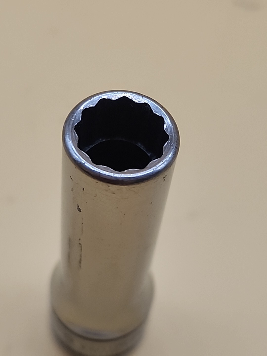 Snap-On Tools SF-121 3/8″ Chrome Deep Socket 3/8″ Drive 12 Pt USA