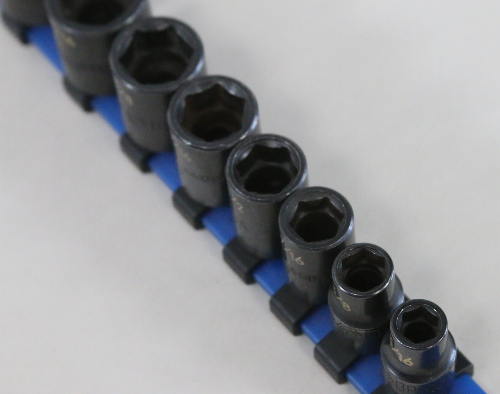 Matco SAE Standard 6 Point Impact Socket Set 5/16″- 3/4″ Pre Owned Free Shipping