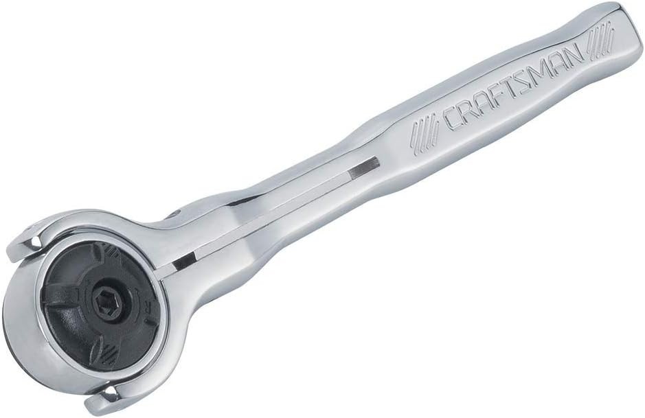 CRAFTSMAN 72-Tooth 1/4-in Drive Rotating Head Ratchet Swivel Head CMMT99421