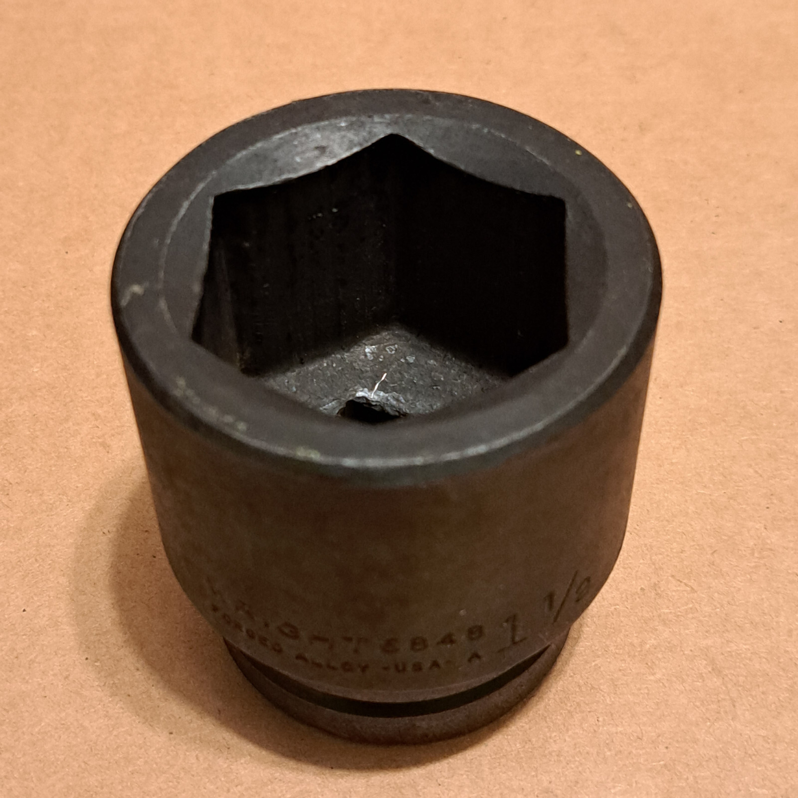 WRIGHT 1-1/2″ 1.5″ IMPACT SOCKET, 3/4″ DRIVE 6 POINT, 6848 USA