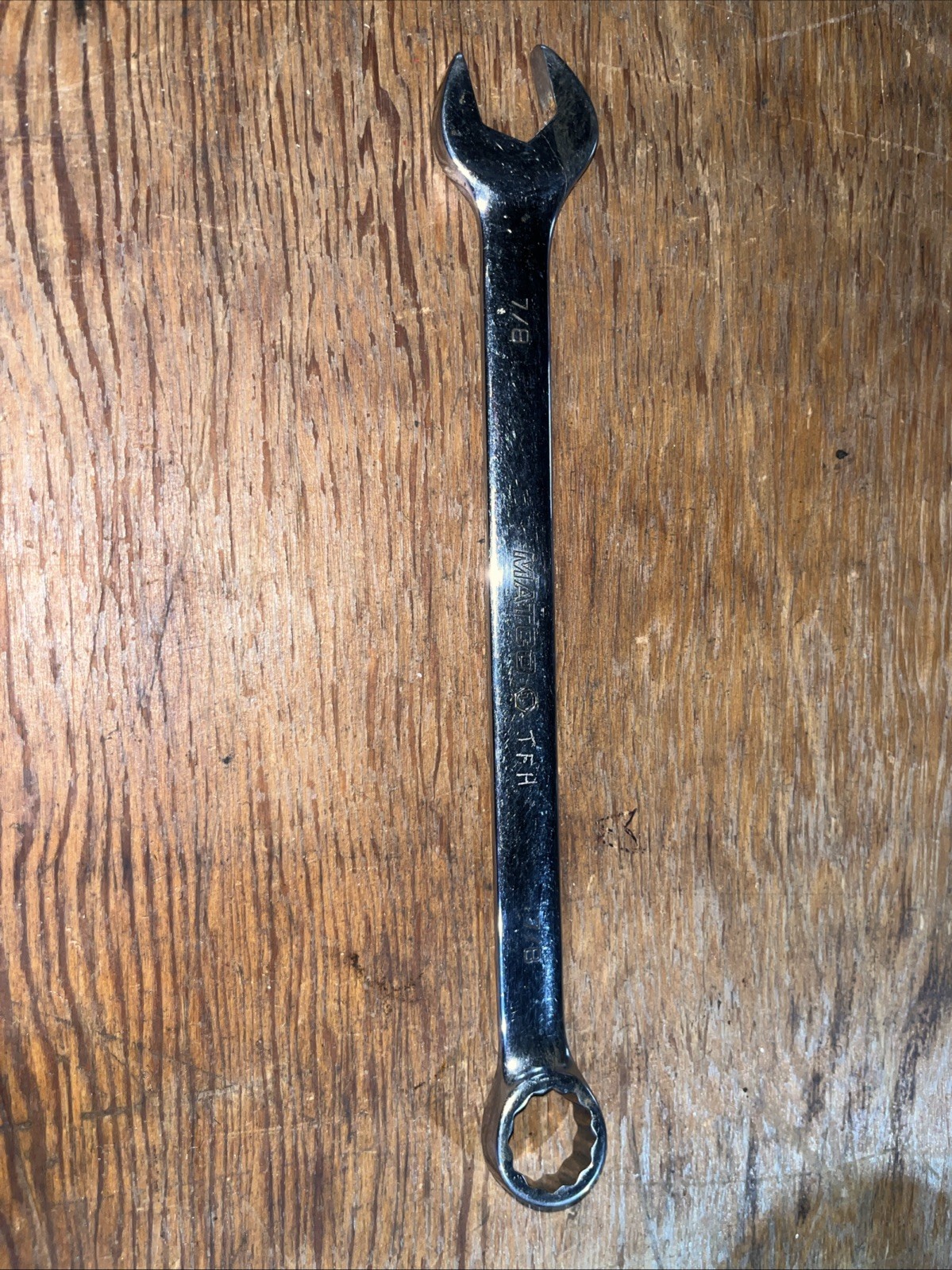 Matco Tools USA RCL282 7/8″ SAE 12 Point Long Chrome Combination Wrench