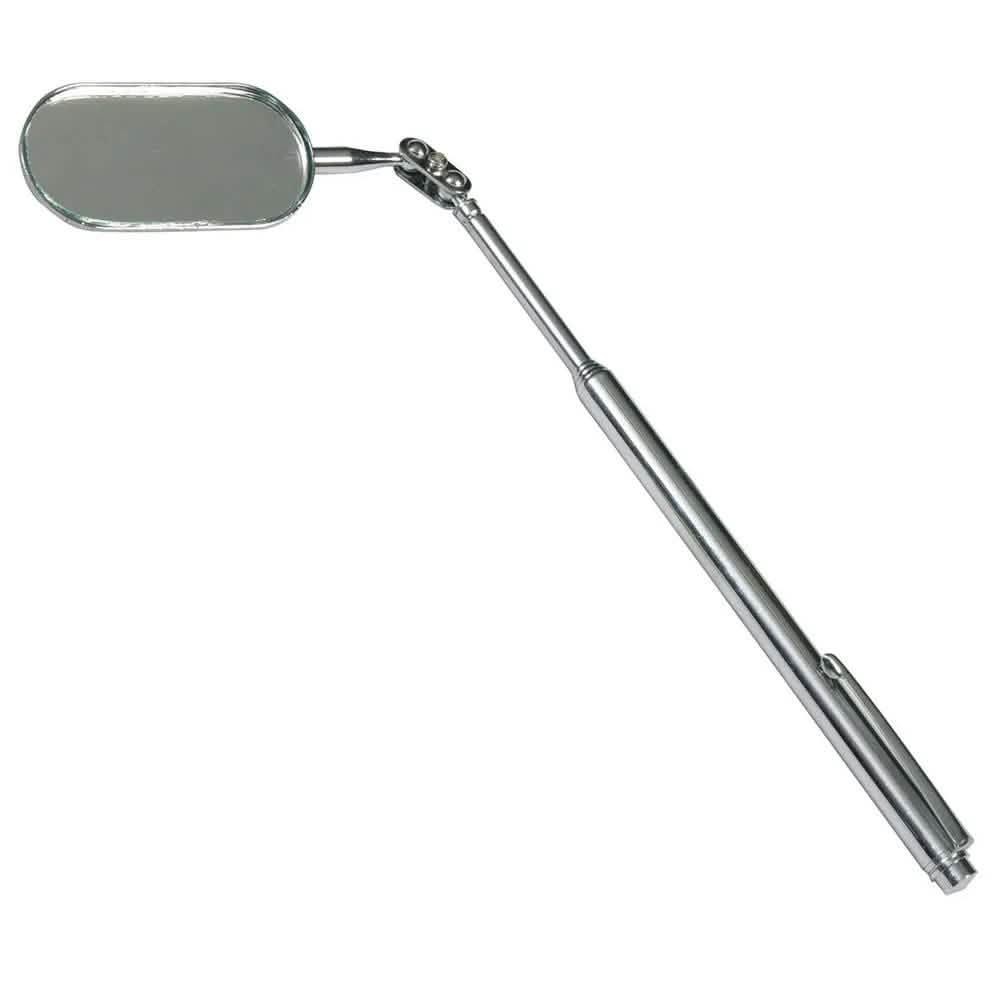 4PC – Telescopic Extending Inspection Mirror Oval Mechanics Tool Kit