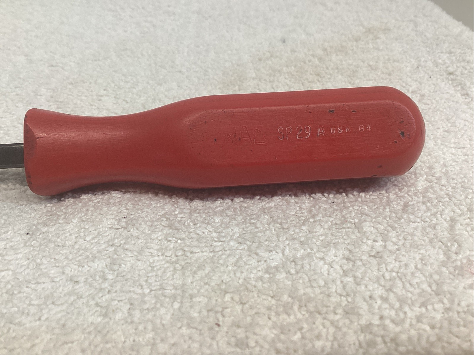 Mac Tools SP29A Red Hard Comfort Grip Handle Cotter Pin Puller 9” Long