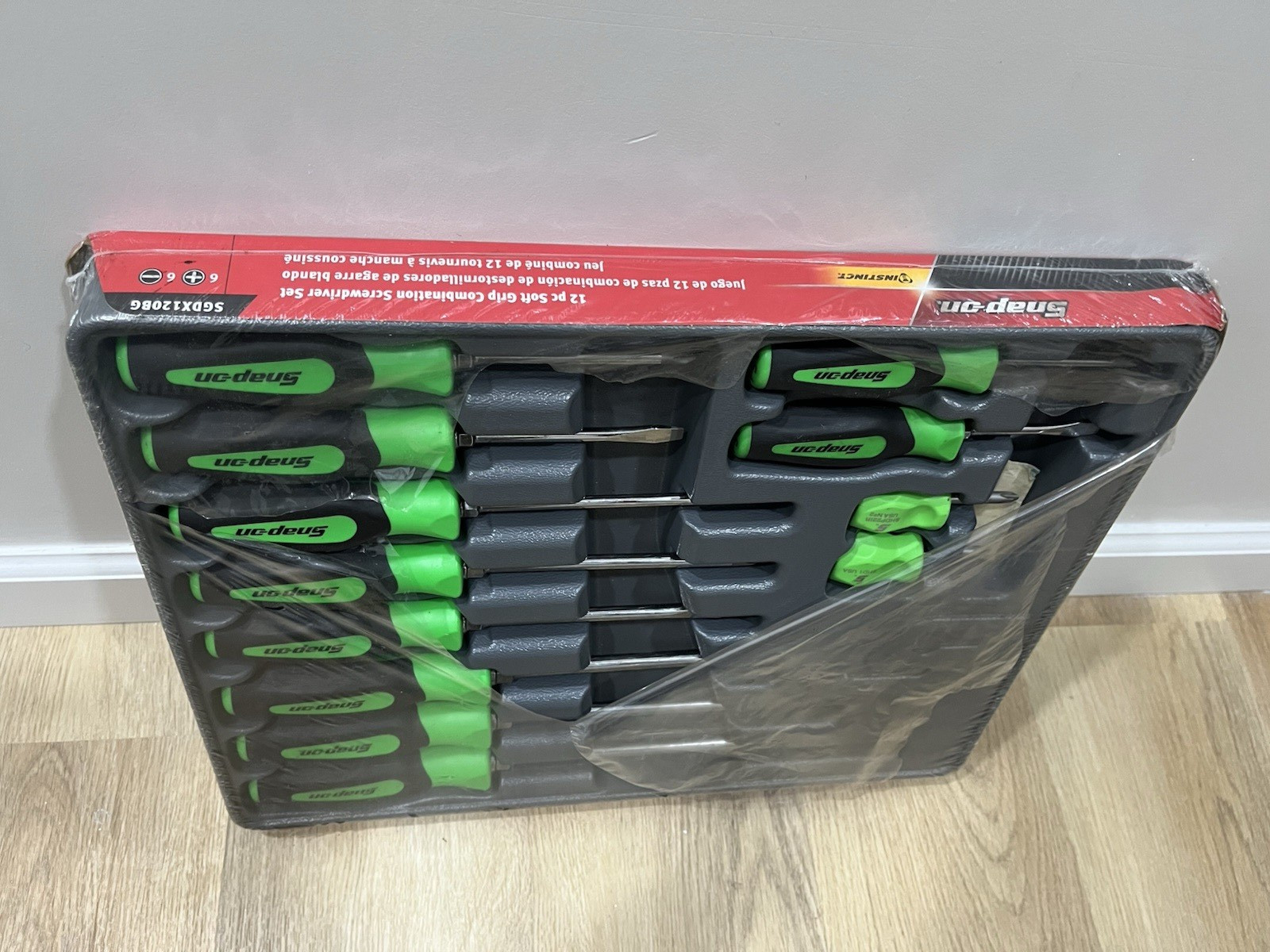 SNAP-ON SGDX120BG 12 PIECE SCREWDRIVER SET