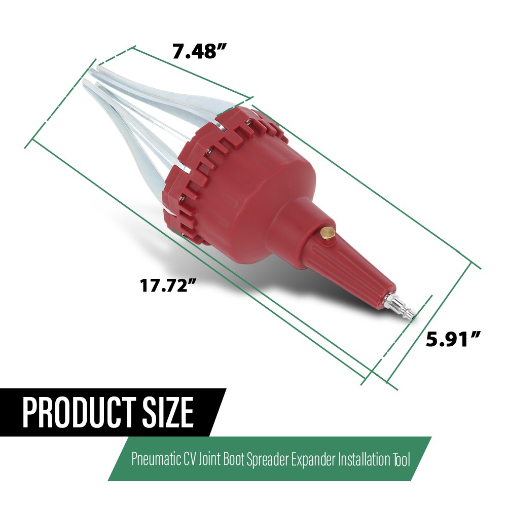 Pneumatic Air Power CV Joint Boot Expander Install Installation Removal Tool