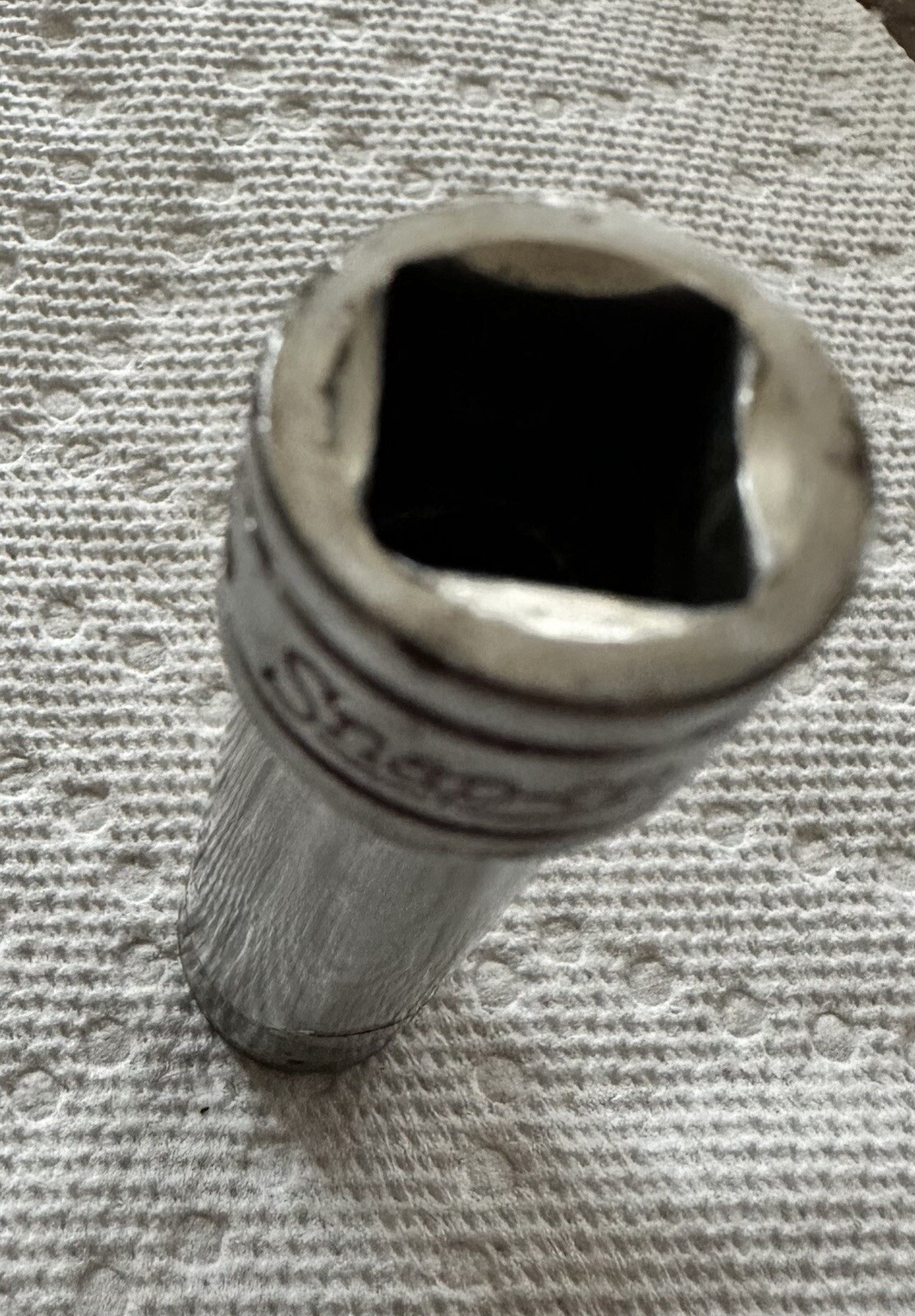 Snap-on Tools SF121 3/8″ SAE Socket 3/8″ Drive 12pt Deep Standard Chrome Socket