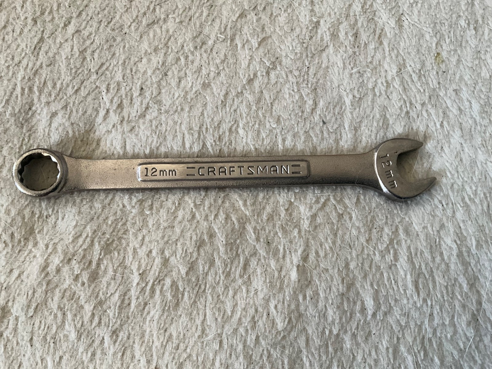 Craftsman VA-42916 Metric 12mm 12 pt. Combination Wrench Very Good Condition USA