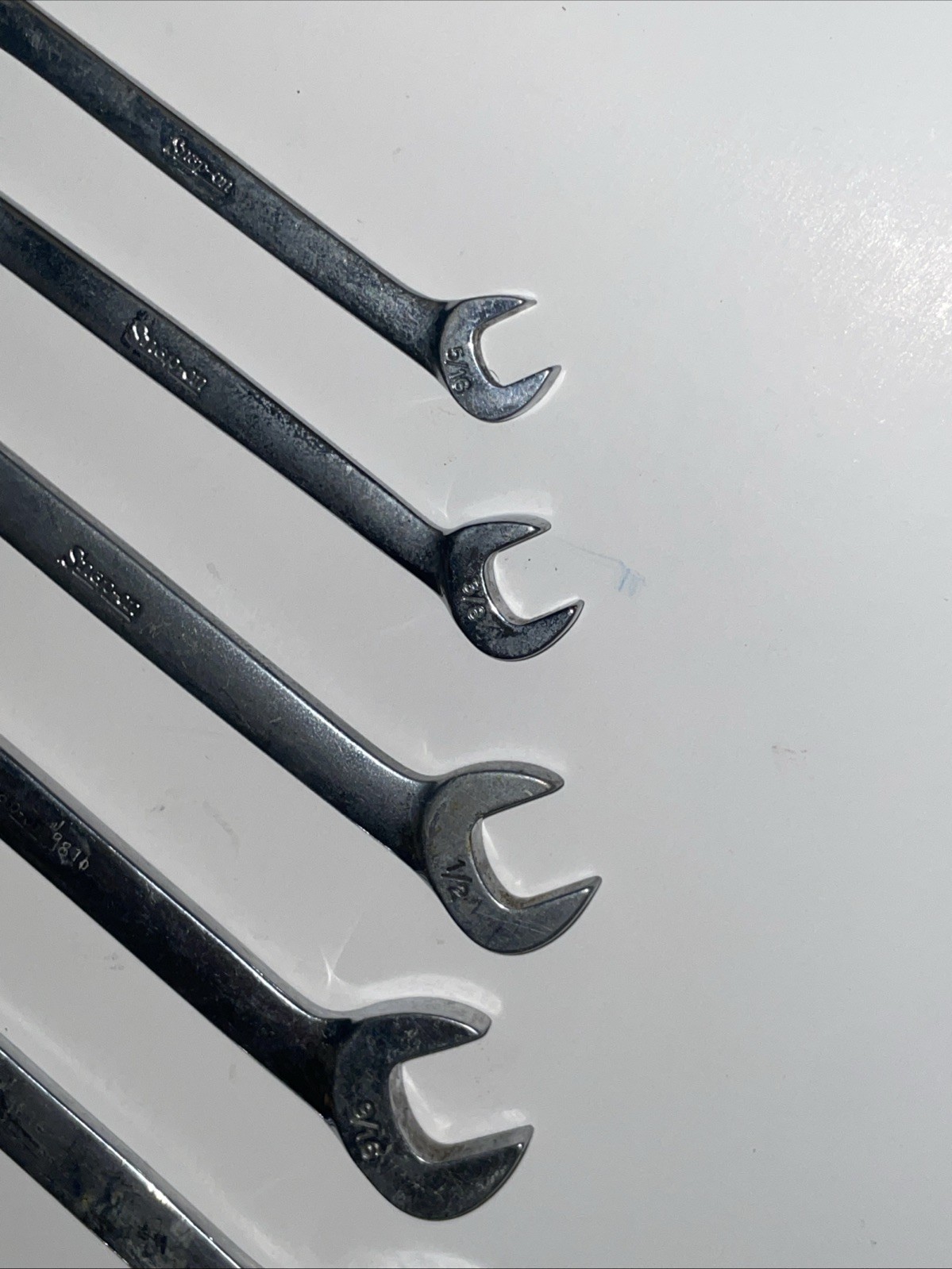 Snap-on Four-way Angle Head Open End Wrench Set VS10-VS30 9 Pieces Set