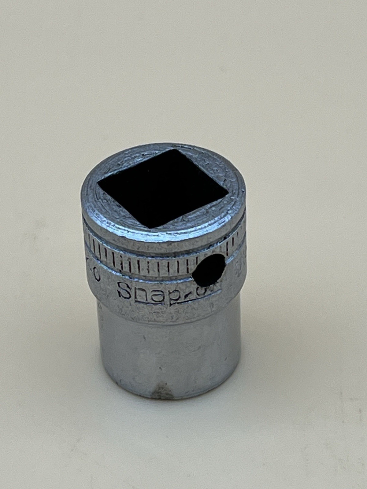 Vintage Snap On F-140 7/16″ Socket 12 Point 3/8″ Drive