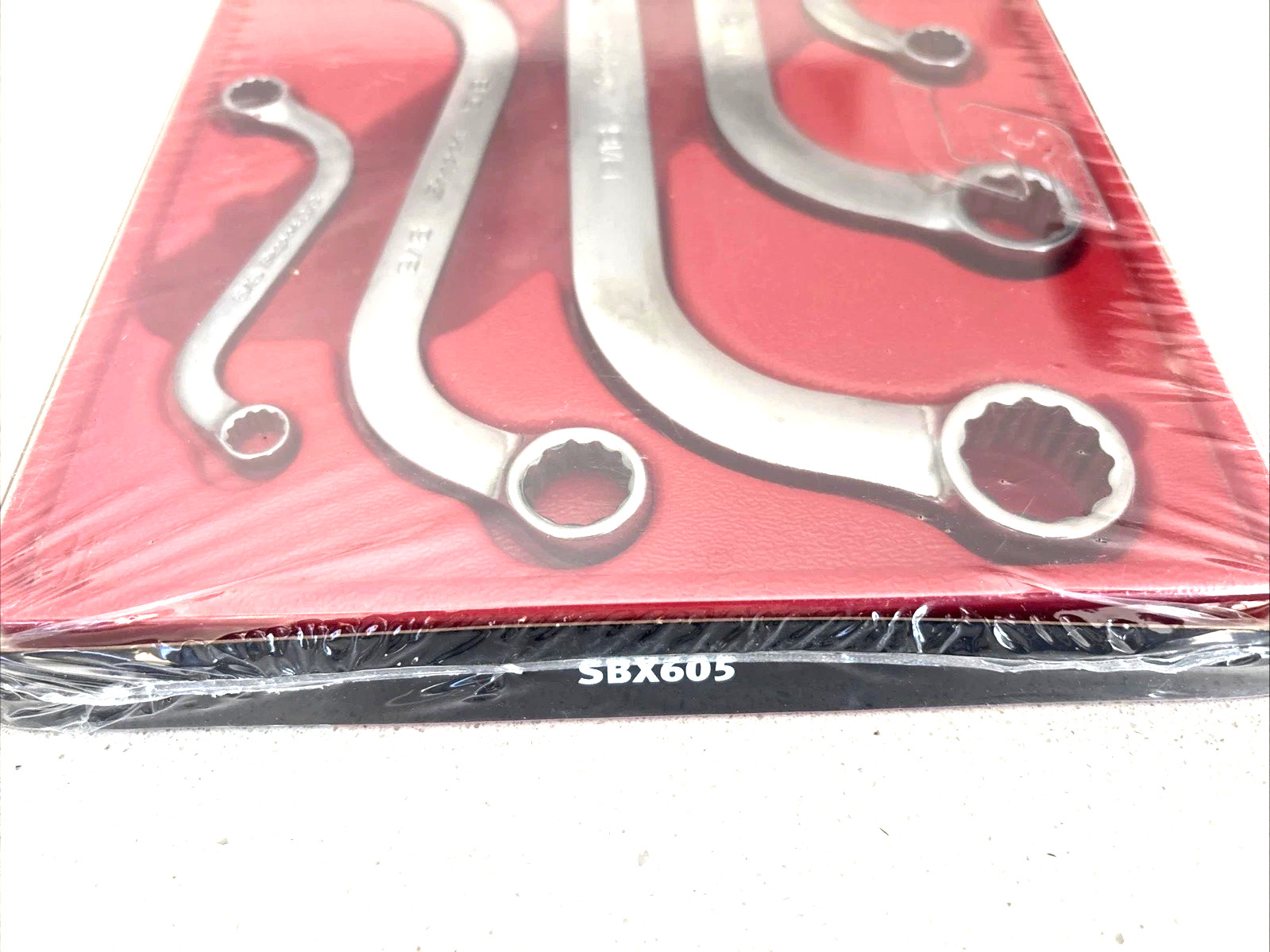 NEW Snap-on™ 5/16″ to 7/8″ 12-point box S-Shaped Obstruction Wrench Set SBX605